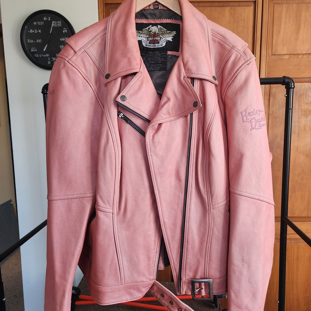 Harley-Davidson Pink Biker Jacket